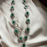 Emerald Diamanté Necklace