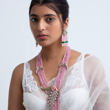 Kaamini Long Necklace with Earrings