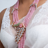 Kaamini Long Necklace with Earrings