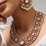 Vishuddha Vani Necklace with Earrings