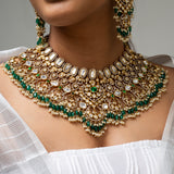 Chandani Vali Necklace with Earrings & Maang Tika