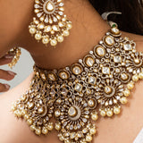 Chandrika Shringaar Necklace with Earrings & Maang Tika