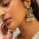 Moonlit Oasis Jhumkas