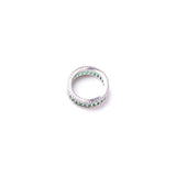 Diamante Sapphire Emerald Green Ring