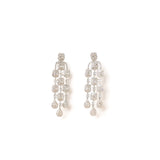 Diamante Long Glimmer Earrings