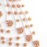 Ayesha Panchlada Necklace Set in White