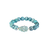 Hamsa Light Blue Band