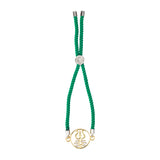 Trishul Green & Aqua Rope Band