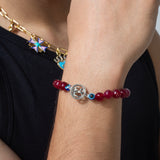 Aries Red Evil Eye  Band