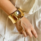 Eva Abstract Openable Cuff Bracelet