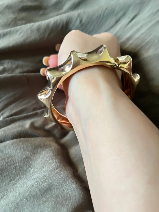 Sarah Gold Cuff Bracelet