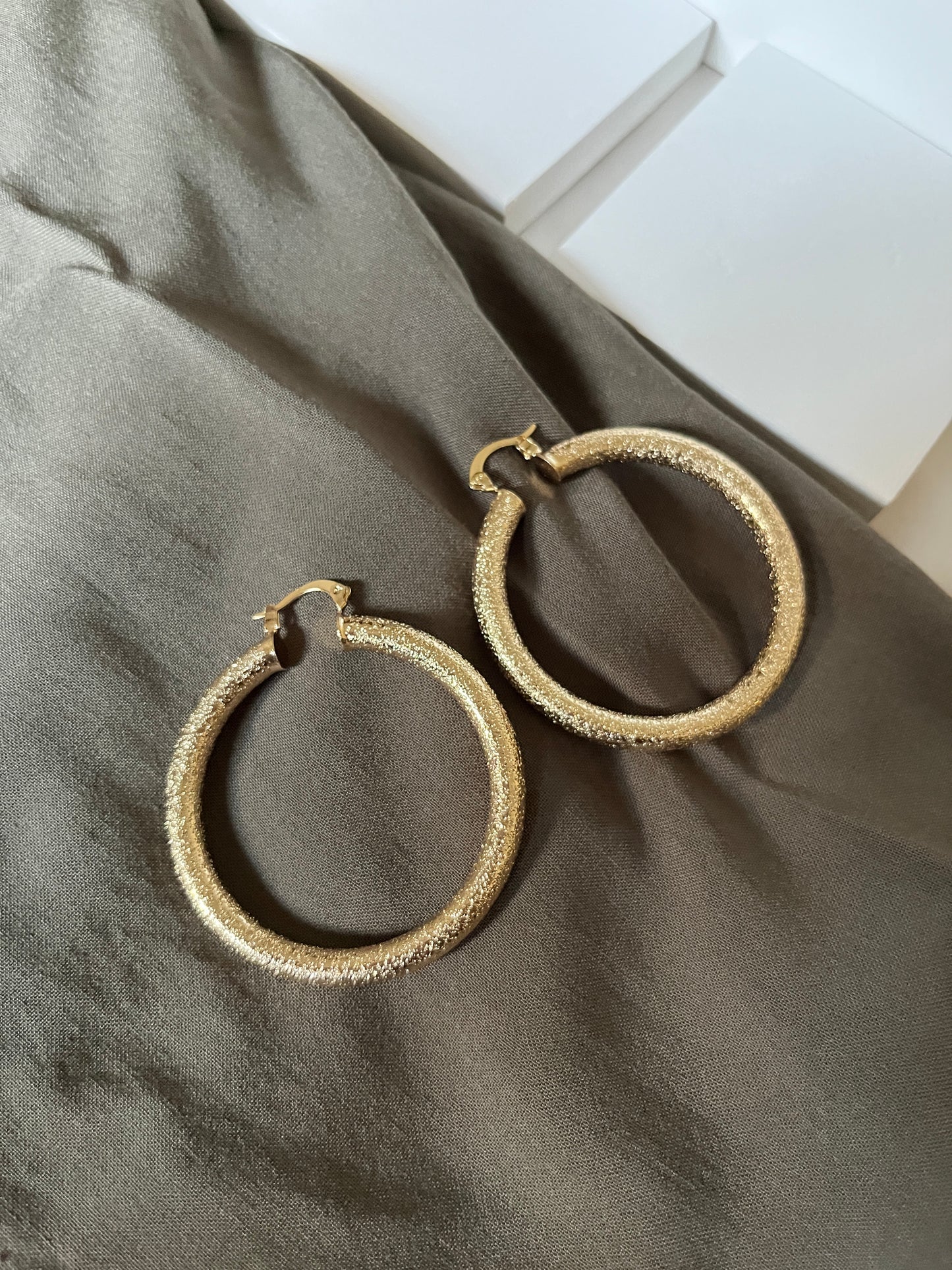 Emma Gold Hoop Earrings