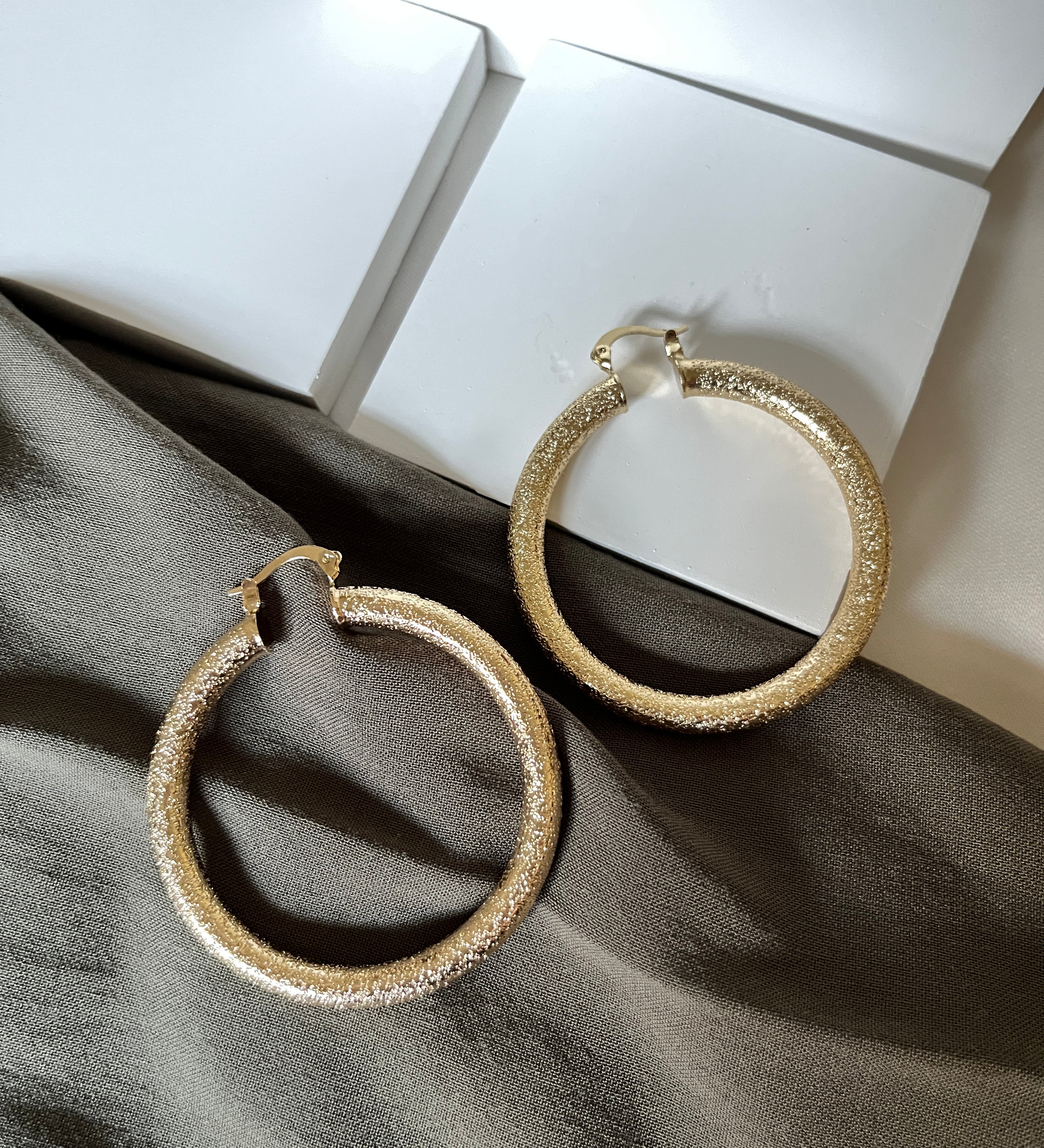 Emma Gold Hoop Earrings