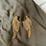 Sherry Tassel Gold Earrings