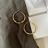 Maeve Gold Dainty Hoop Earrings