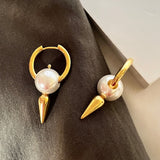 Zara Pearl Ball Earrings