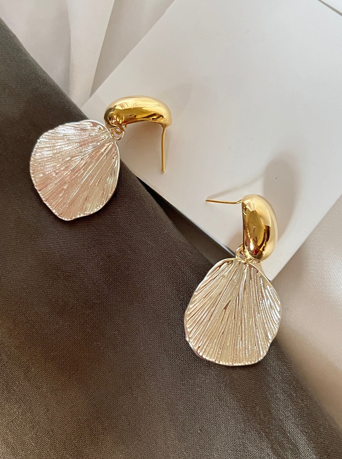 Elsa Gold & Silver Earrings
