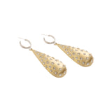 Zara Gilded Golden Thorn Dangler Earrings