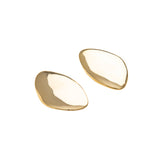 Gold Curve Earrings