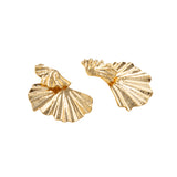 Gold Dessert Long Earrings