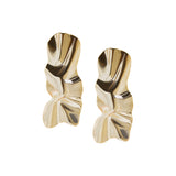 Gold Dune Earrings