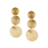 3 Tier Geometric Drop Earrings