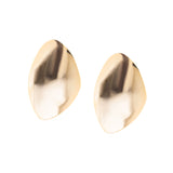 Gold Curve Earrings