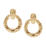 Knock Knock Gold Earrings