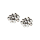 Silver Balls Stud Earrings