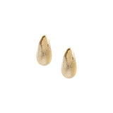 Hammered Gold Melts Earrings