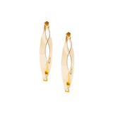 Hera Majestic Round Gold Earrings