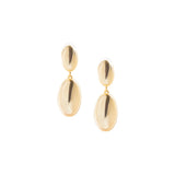 Golden Melts Dangling Earrings