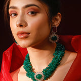 Green Onyx Maharani Set