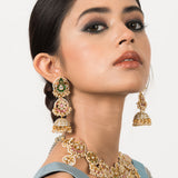 Esharya Necklace Set in Multicolour