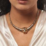 La Panther Head Necklace