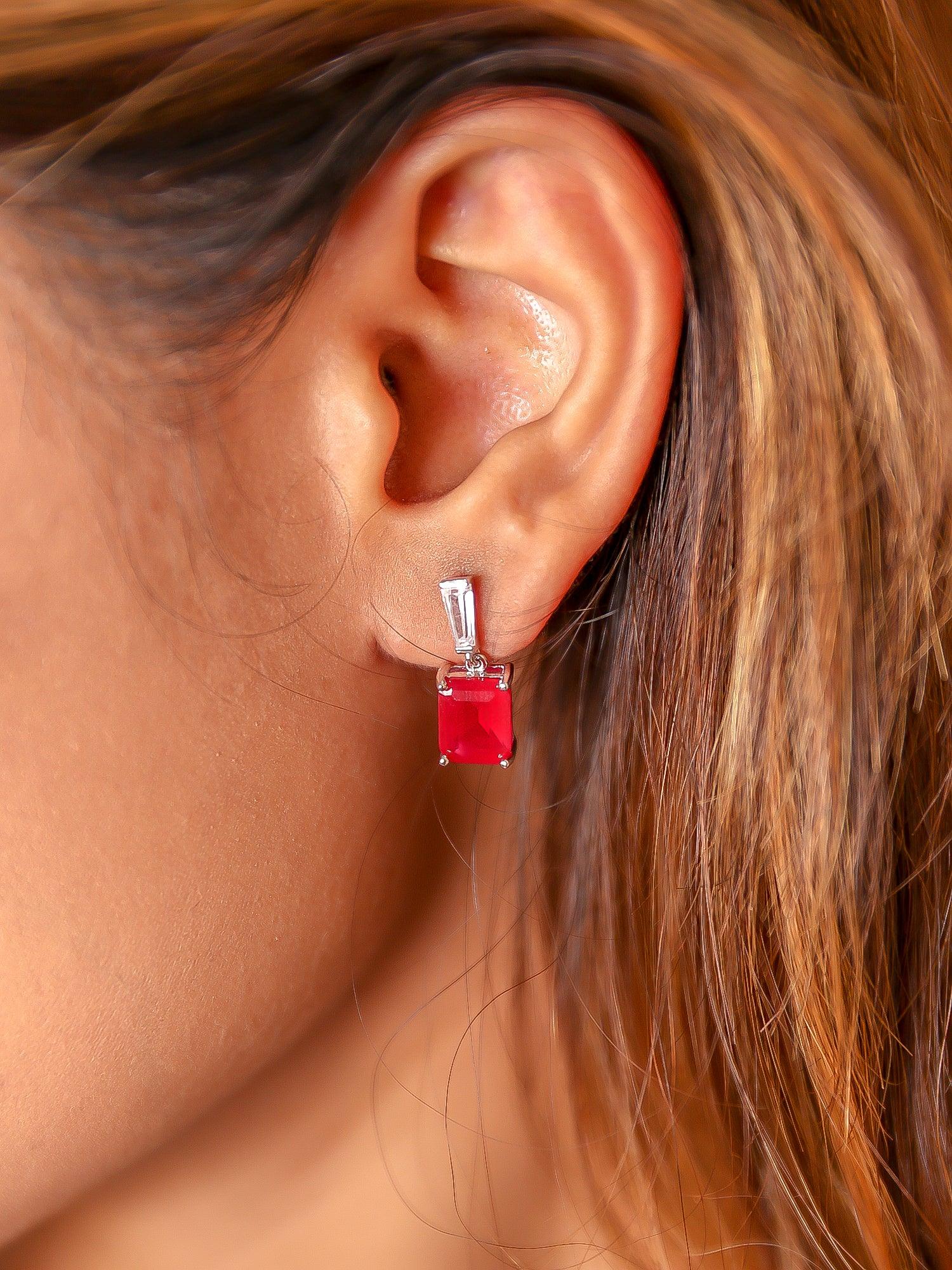 Mini diamanté studs - Zevar King