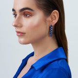 Elena Diamanté Hoop Earrings
