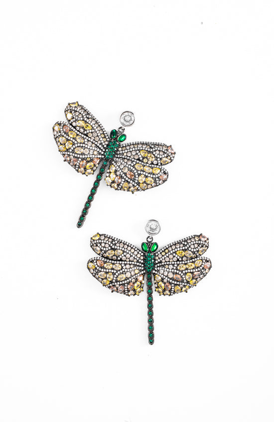 Load image into Gallery viewer, Majestic Butterfly Earrings
