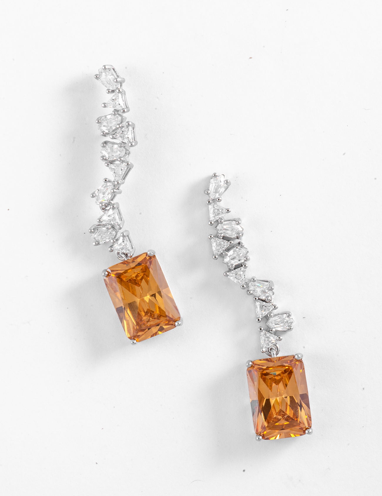 Nicole Waterfall Diamanté Earrings