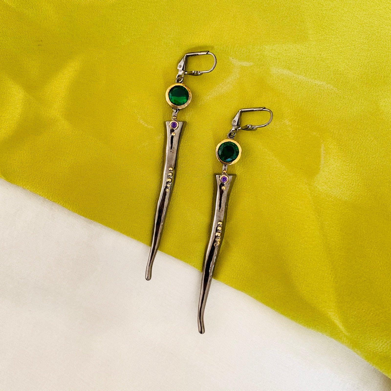 Vintage Thai Earrings - Zevar King