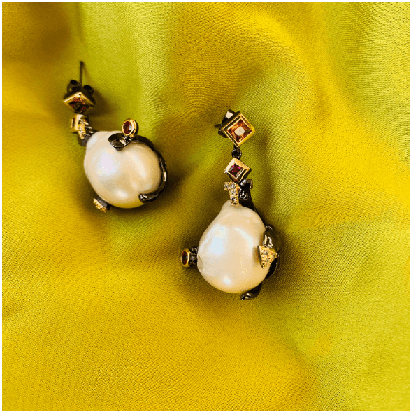Vintage Thai Earrings - Zevar King
