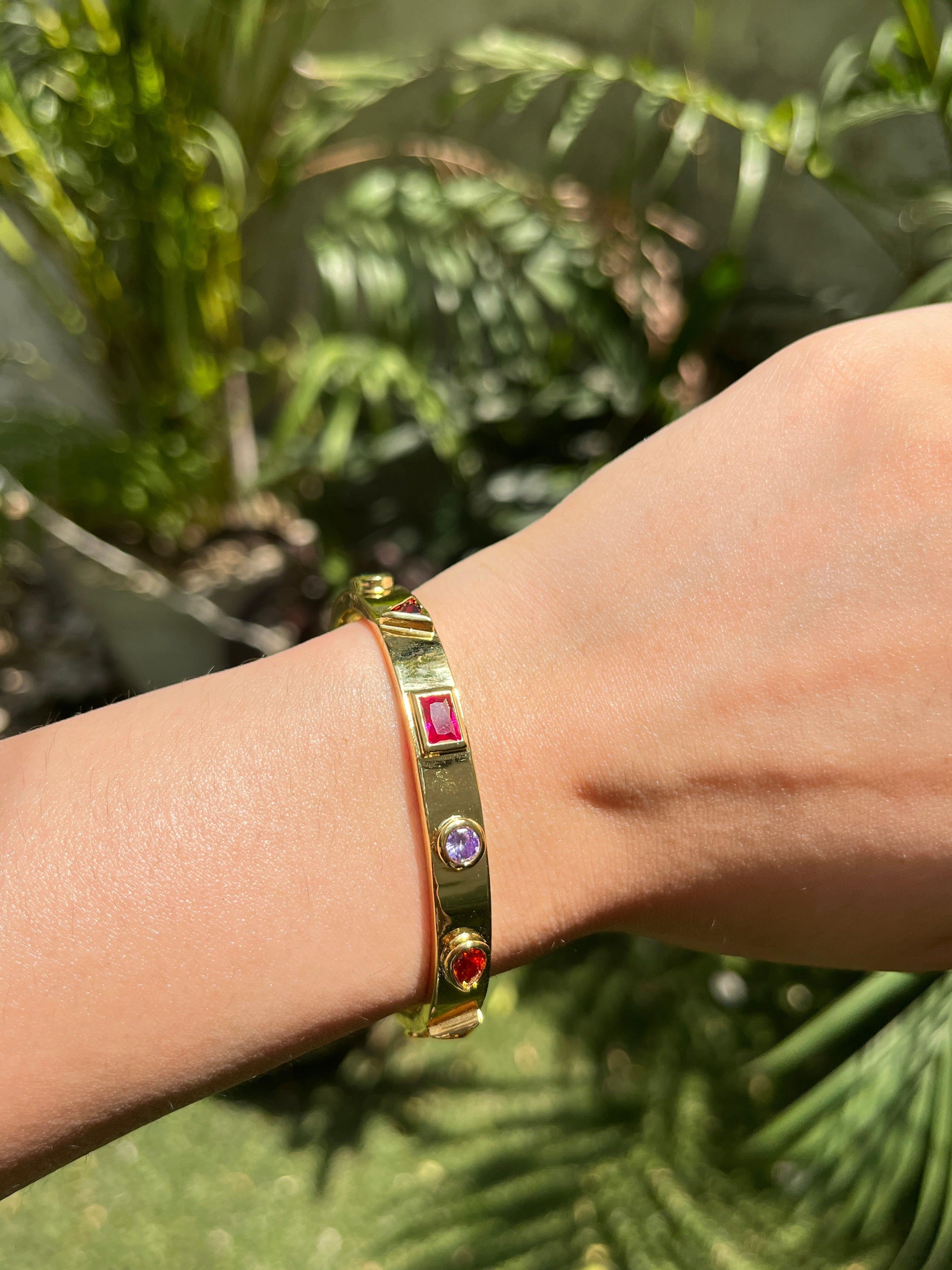Abstract shape bracelet - Zevar King