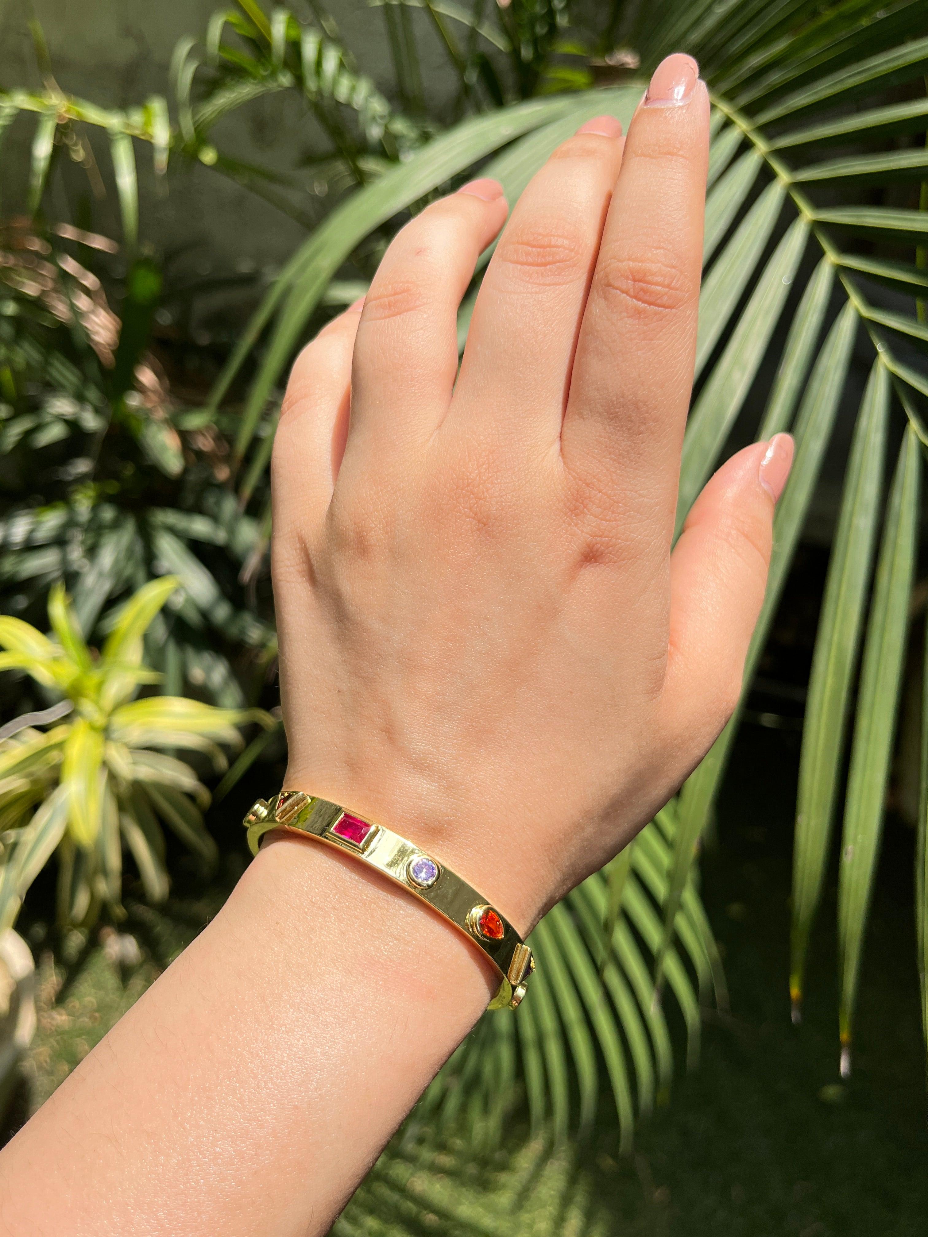 Abstract shape bracelet - Zevar King