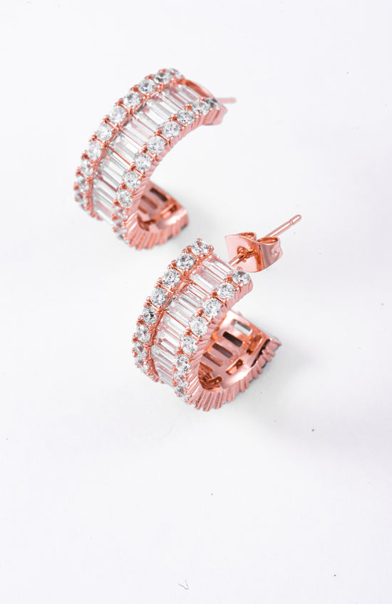 Ashi Khanna in Calista Beget Diamanté Hoops