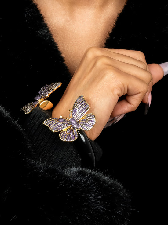 Load image into Gallery viewer, The Butterfly Cuff Bracelet
