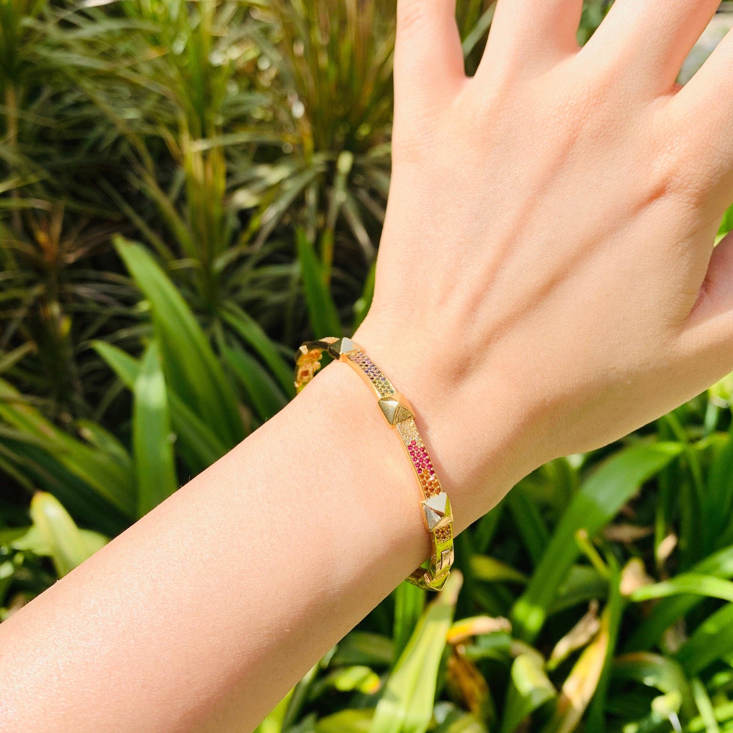 Drenched In Multi Sapphire - Zevar King