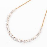 Eleni Single Line Diamanté Necklace