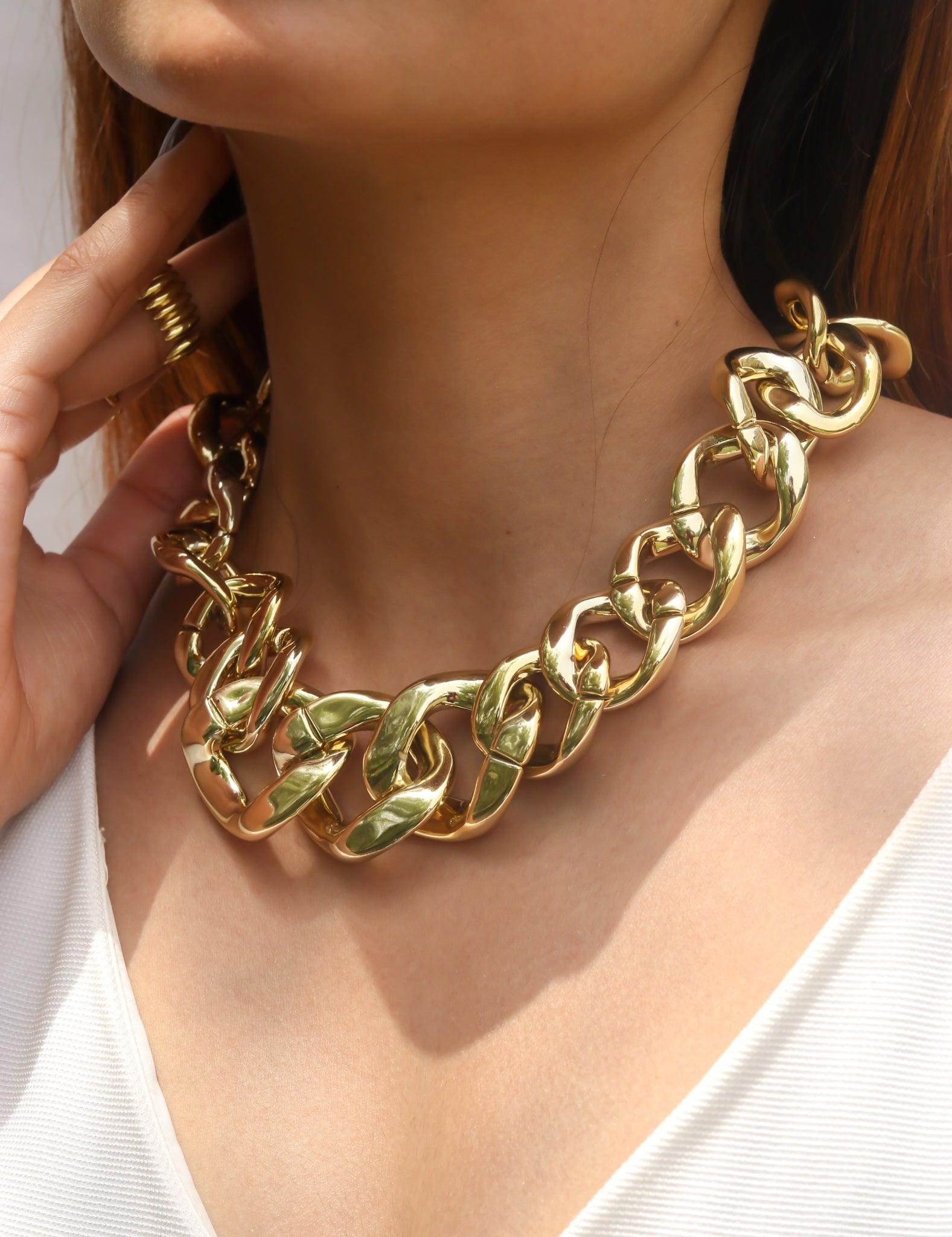 Helios Link Chain Necklace - Zevar King