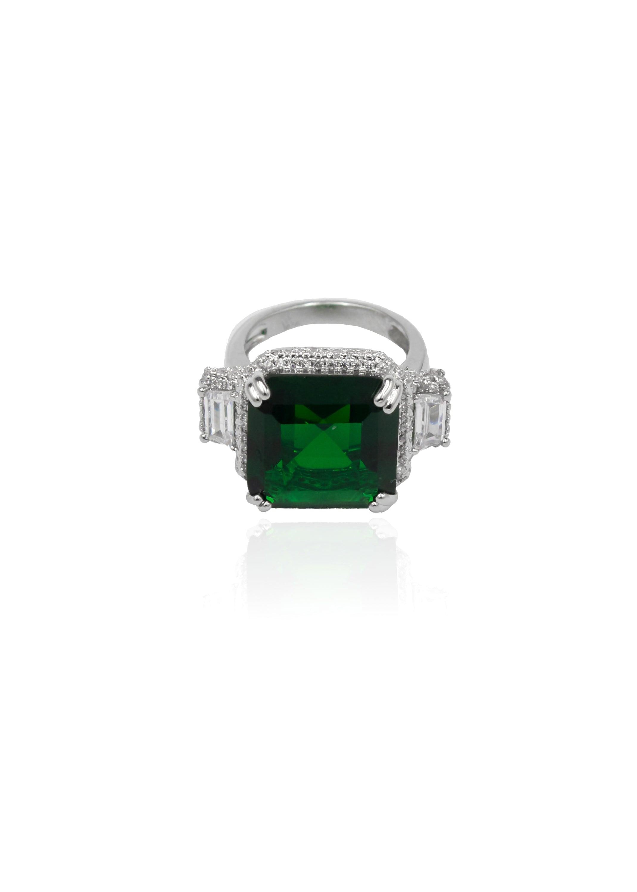 Princess Cut Cocktail Ring - Zevar King