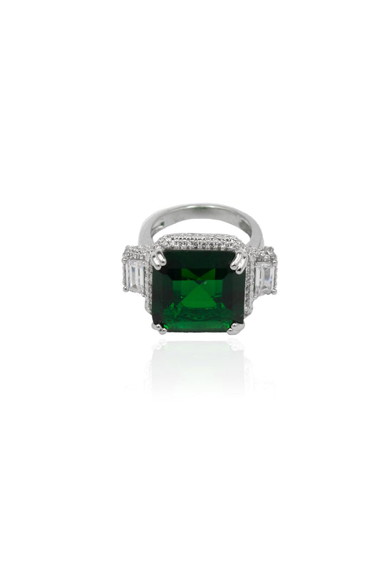 Princess Cut Cocktail Ring - Zevar King